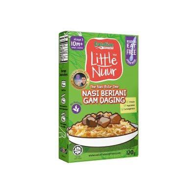 RTE Babyfood Little Nuur 10m+ Nasi Beriani Gam Daging
