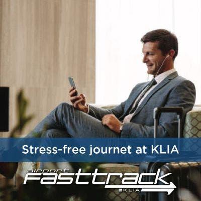 KLIA Terminal 1 Airport Fast Track Service with Airport Lounge Access