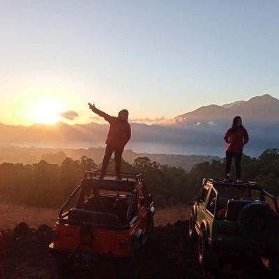 Mount Batur 4X4 Jeep Explore by Your Bali Trekking Tour