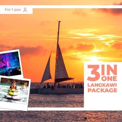 Sunset Cruise + Jetski Island Hopping Tour + FREE Dream Forest Langkawi General Admission