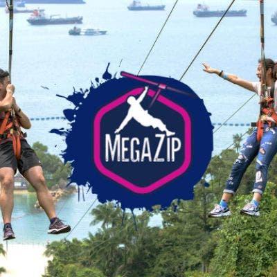 World Famous: MegaZip @ Mega Adventure Park MegaZip - Single