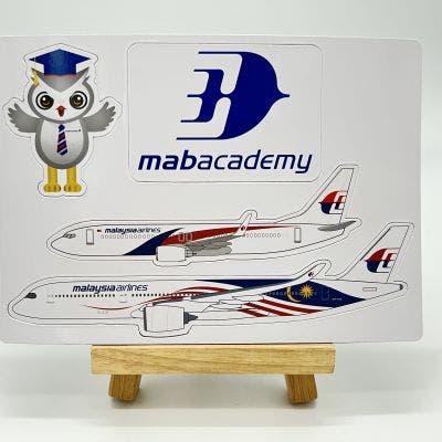 MAB Academy Aircraft Magnet Set
