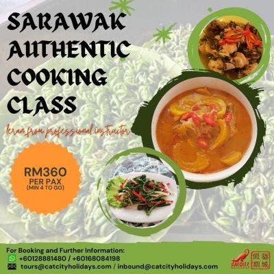Sarawak Authentic Cooking Class (Min. 2 Adults)