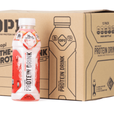OPI Protein Drink Strawberry Lemonade Flavour Carton (12)