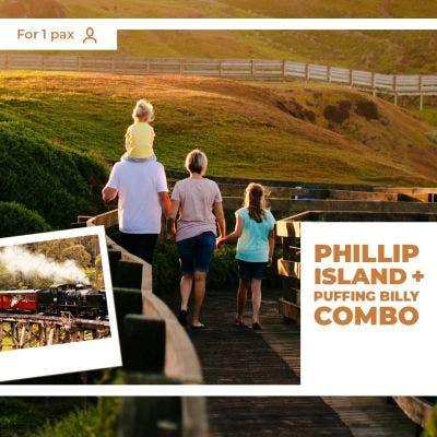Phillip Island + Puffing Billy Combo