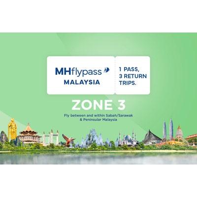 MHflypass Malaysia Zone 3 [Non-refundable/transferable]