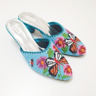 Kenny Loh Couture - Light Blue Full Butterfly - Wings of Eternity [Size 7/EUR39]