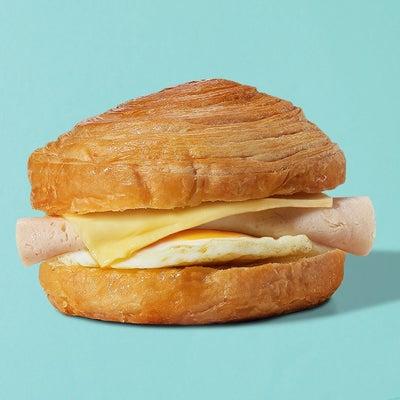 Croissant Sandwich - Chicken Loaf, Egg & Cheese