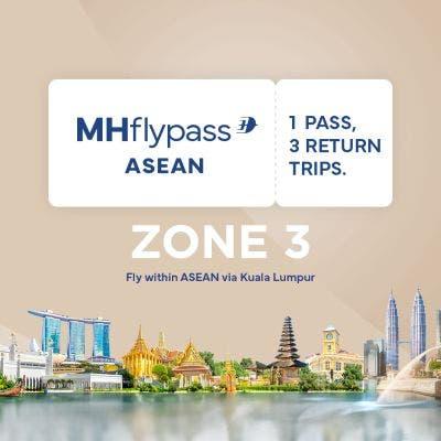 MHflypass ASEAN Zone 3  [Non-refundable/transferable]