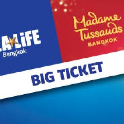 Sealife Bangkok + Madame Tussauds Bangkok Bundle [Special Promotion] Sea Life Ticket + Madame Tussauds - Foreigner