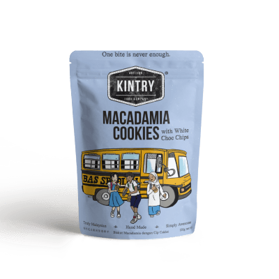 Kintry Macadamia White Choc Cookies