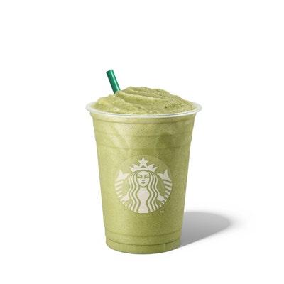 Starbucks Green Tea Cream Frappuccino 